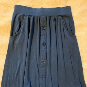 Merona Blue Swing Skirt size small